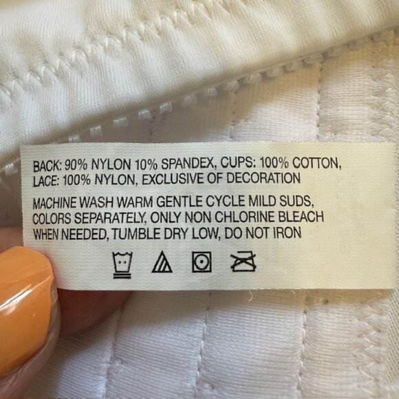 Exquisite Form 5100535 Cotton Wireless Bra Great condition Size 44C - Picture 9 of 11